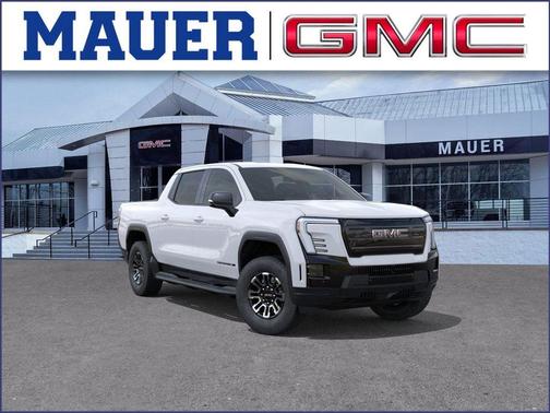 White 2026 GMC Sierra EV Elevation Truck