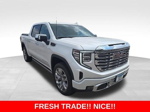 White Frost Tri-Coat 2025 GMC Sierra 1500 Denali
