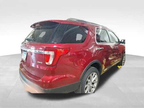 Ruby Red Metallic 2017 Ford Explorer Limited