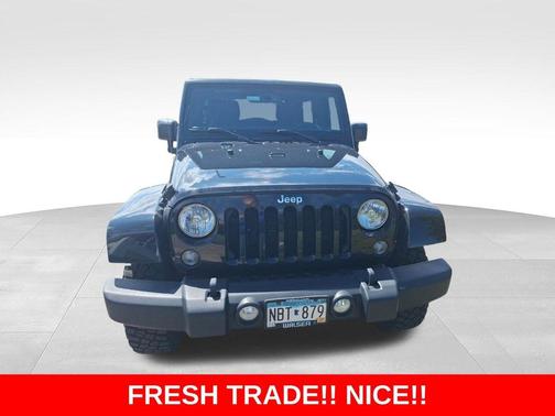 Black Clearcoat 2015 Jeep Wrangler Unlimited Rubicon
