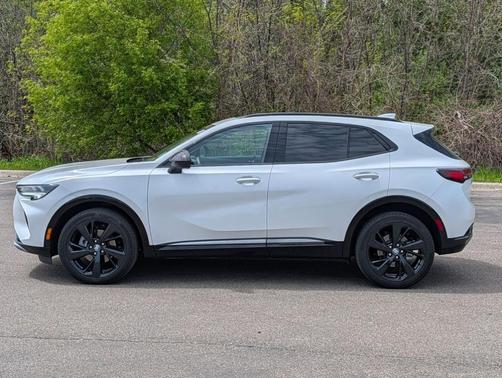White Frost Tri-Coat 2023 Buick Envision Essence