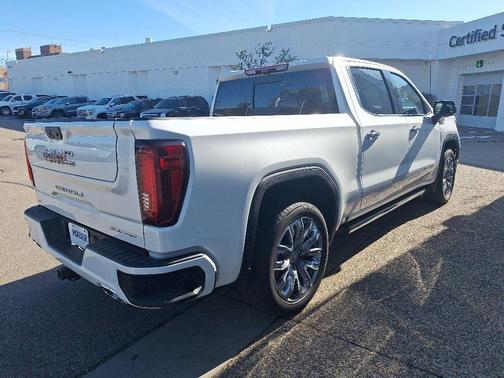White Frost Tri-Coat 2024 GMC Sierra 1500 Denali