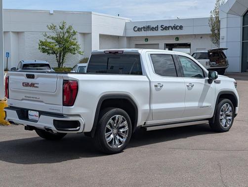 White Frost Tri-Coat 2024 GMC Sierra 1500 Denali