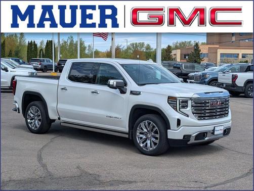 White Frost Tri-Coat 2024 GMC Sierra 1500 Denali