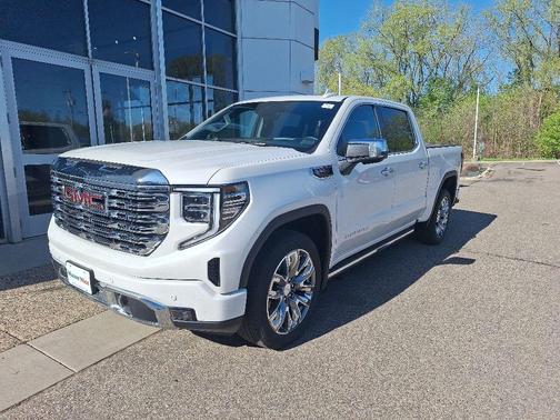 White Frost Tri-Coat 2024 GMC Sierra 1500 Denali