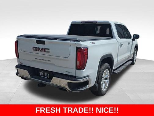Summit White 2019 GMC Sierra 1500 SLT