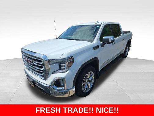 Summit White 2019 GMC Sierra 1500 SLT