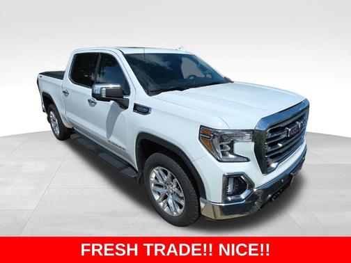 Summit White 2019 GMC Sierra 1500 SLT