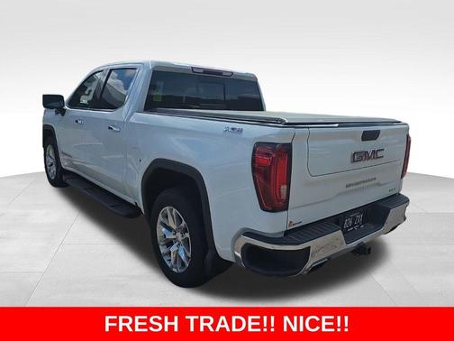 Summit White 2019 GMC Sierra 1500 SLT
