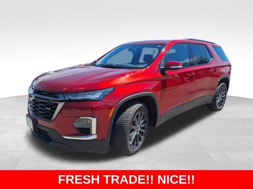 Radiant Red 2023 Chevrolet Traverse RS