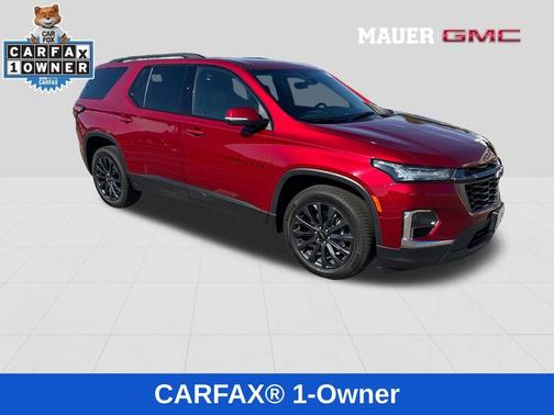 Radiant Red 2023 Chevrolet Traverse RS