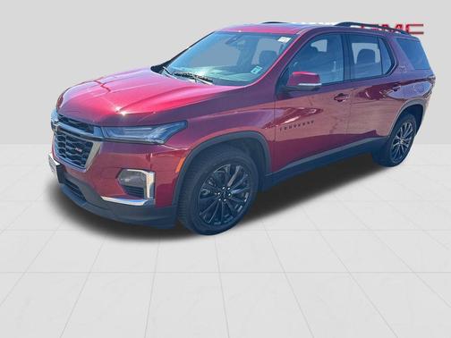 Radiant Red 2023 Chevrolet Traverse RS