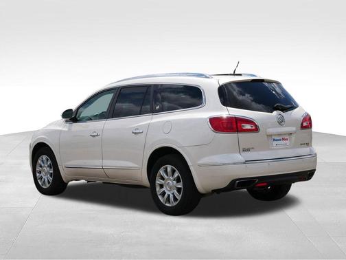 White Diamond Clearcoat 2014 Buick Enclave Leather