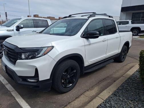 White 2021 Honda Ridgeline Black Edition Truck