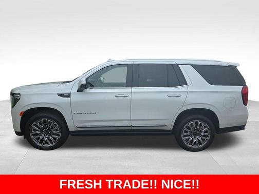 White Frost Tri-Coat 2024 GMC Yukon Denali Ultimate
