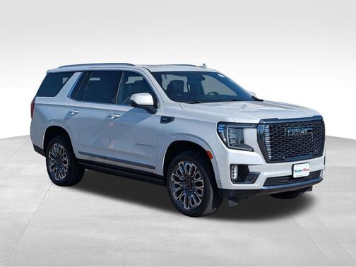 White Frost Tri-Coat 2024 GMC Yukon Denali Ultimate