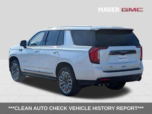 White Frost Tri-Coat 2024 GMC Yukon Denali Ultimate