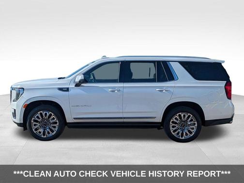 White Frost Tri-Coat 2024 GMC Yukon Denali Ultimate