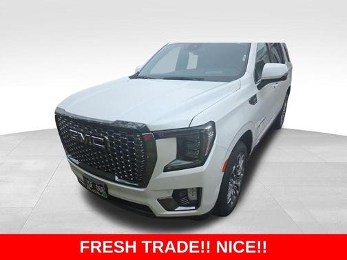 White Frost Tri-Coat 2024 GMC Yukon Denali Ultimate