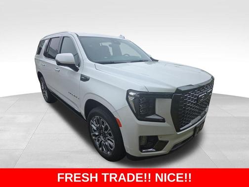 White Frost Tri-Coat 2024 GMC Yukon Denali Ultimate