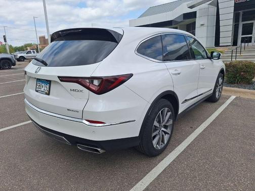 White 2025 Acura MDX Technology Package