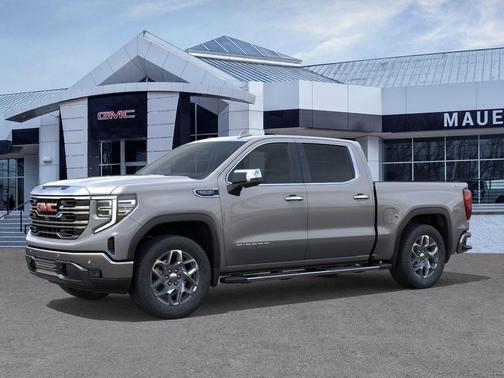 Gray 2026 GMC Sierra 1500 SLT