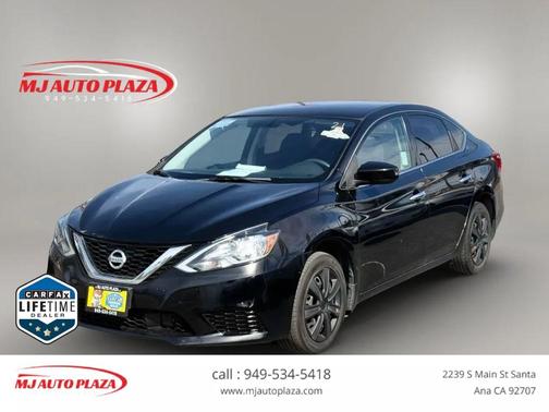 Super Black 2019 Nissan Sentra S
