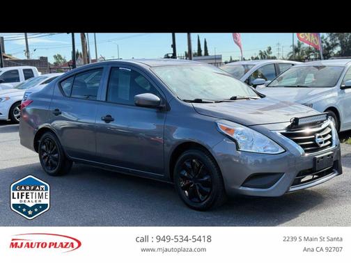 2019 Nissan Versa 1.6 S