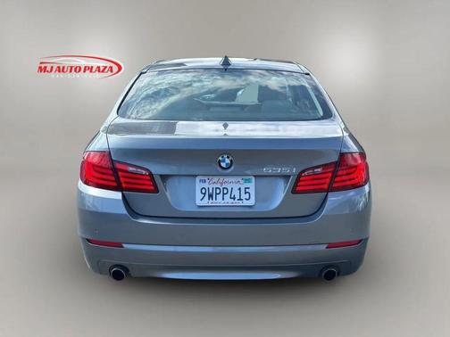 Gray 2013 BMW 535 535i Sedan 4D