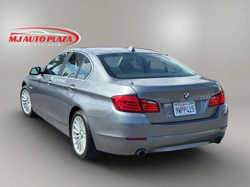 Gray 2013 BMW 535 535i Sedan 4D