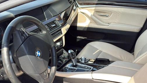 Gray 2013 BMW 535 535i Sedan 4D