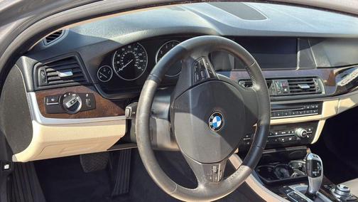 Gray 2013 BMW 535 535i Sedan 4D