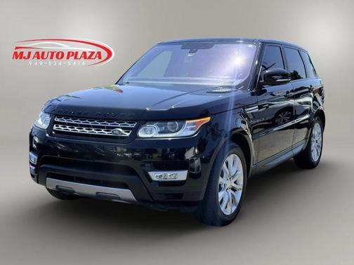 Black 2015 Land Rover Range Rover Sport Supercharged HSE