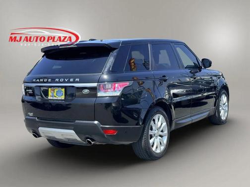 Black 2015 Land Rover Range Rover Sport Supercharged HSE