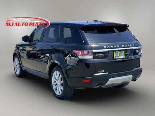 Black 2015 Land Rover Range Rover Sport Supercharged HSE
