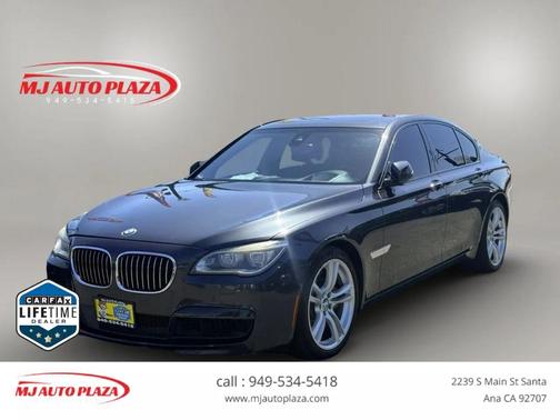 Gray 2015 BMW 750 I