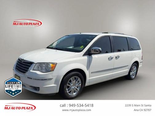 Stone White Clearcoat 2008 Chrysler Town & Country Limited