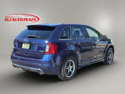 Kona Blue Metallic 2011 Ford Edge Sport