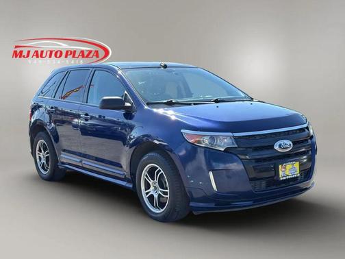 Kona Blue Metallic 2011 Ford Edge Sport