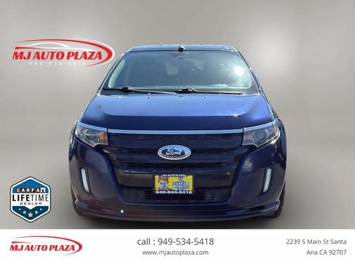 Kona Blue Metallic 2011 Ford Edge Sport