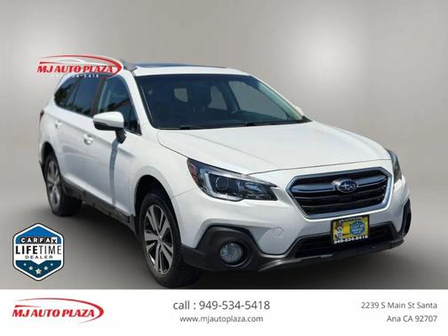 Crystal White Pearl 2018 Subaru Outback 2.5i Limited