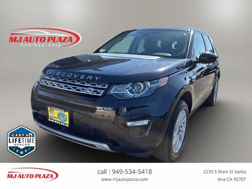Santorini Black Metallic 2016 Land Rover Discovery Sport HSE
