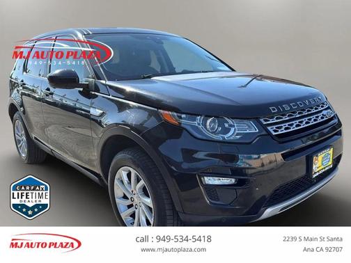 Santorini Black Metallic 2016 Land Rover Discovery Sport HSE