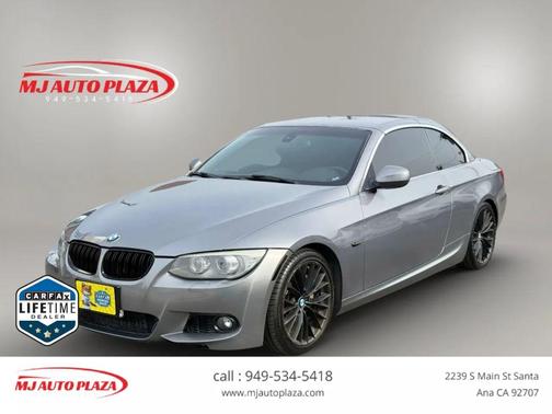 Space Gray Metallic 2011 BMW 335 335i Convertible 2D