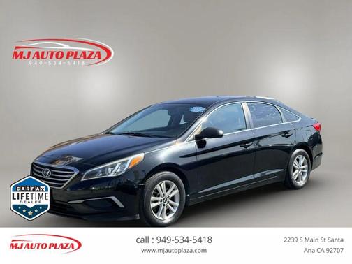 Phantom Black 2016 Hyundai SONATA SE