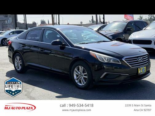 Phantom Black 2016 Hyundai SONATA SE