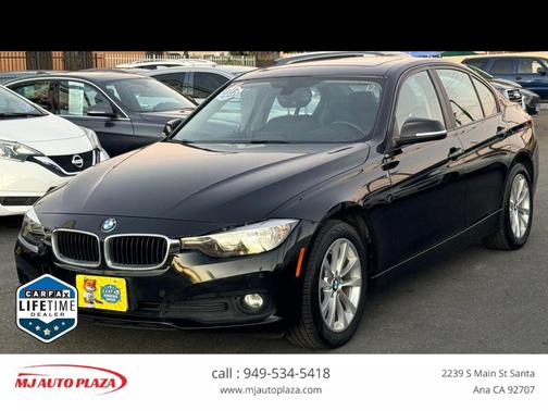 Black 2016 BMW 320 i