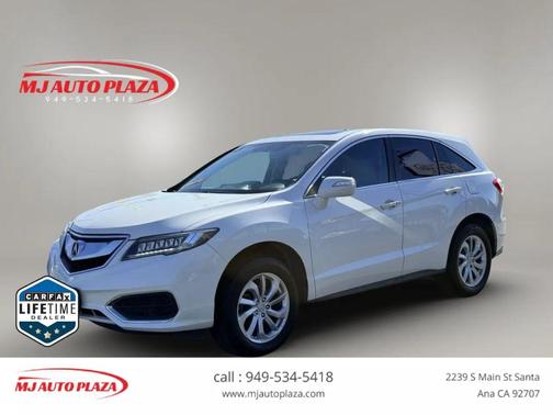 White Diamond Pearl 2016 Acura RDX Base