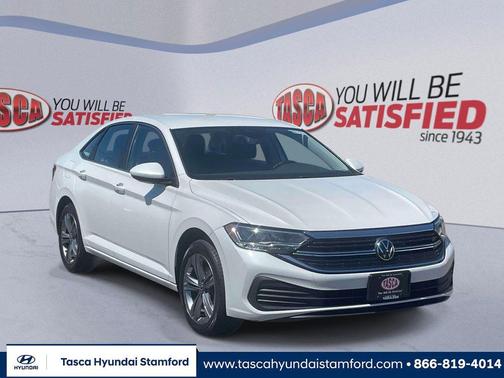 Opal White 2023 Volkswagen Jetta 1.5T SE