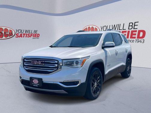 White Frost Tricoat 2019 GMC Acadia SLT-1